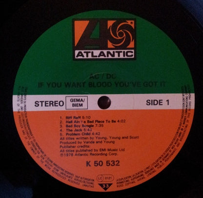 AC/DC - If You Want Blood - RecordPusher  