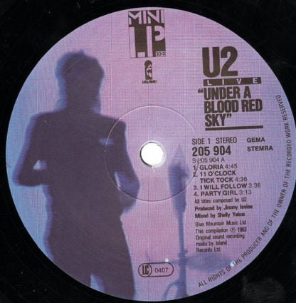 U2 - Under A Blood Red Sky