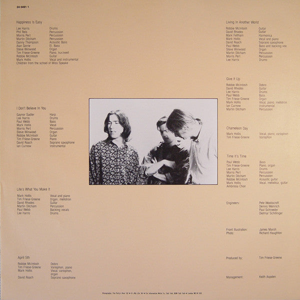 Talk Talk - The Colour Of Spring