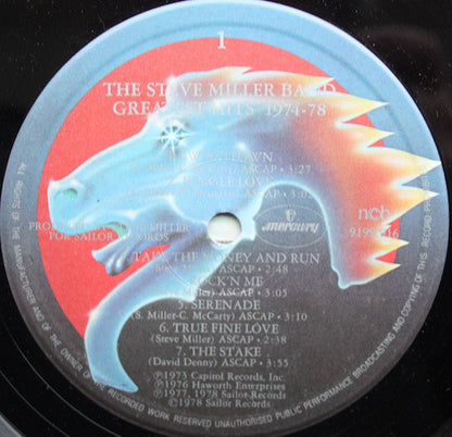 Steve Miller Band ‎– Greatest Hits 1974-78