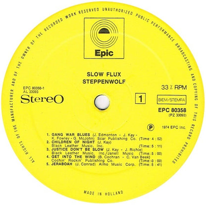 Steppenwolf - Slow Flux