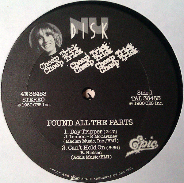 Cheap Trick - Found All The Parts