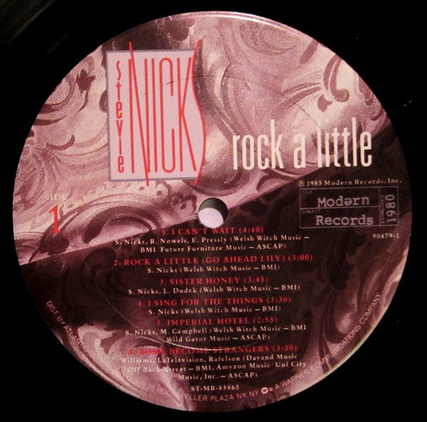 Nicks, Stevie - Rock A Little