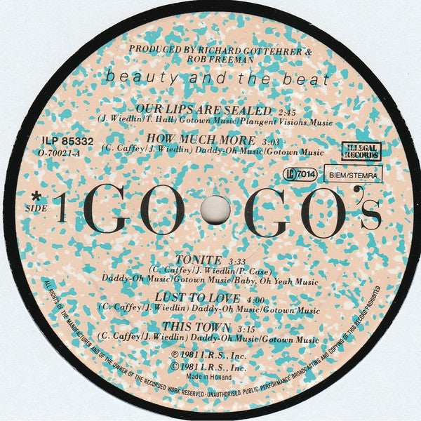Go-Go's ‎– Beauty And The Beat