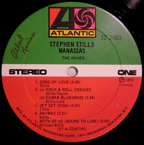 Stills, Stephen  ‎– Manassas