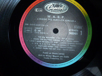W.A.S.P. - Inside The Electric Circus