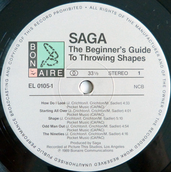 Saga ‎– The Beginners Guide To Throwing Shapes