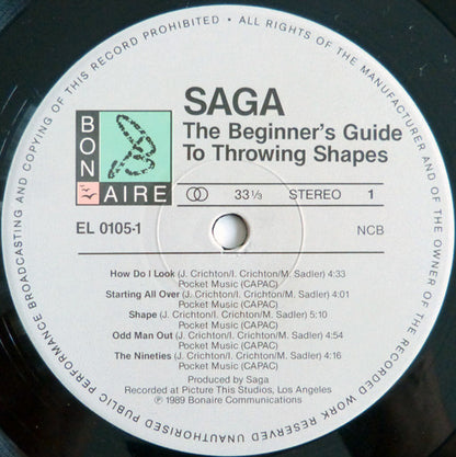 Saga ‎– The Beginners Guide To Throwing Shapes