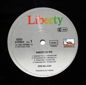 Mclean, Don - American Pie