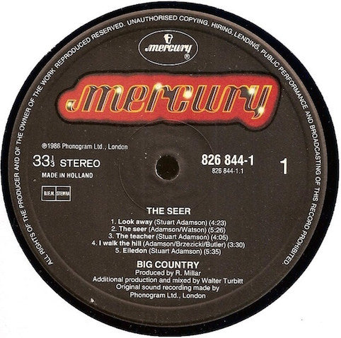 Big Country ‎– The Seer