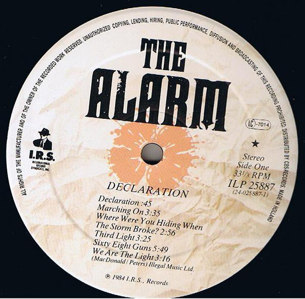 Alarm ‎– Declaration