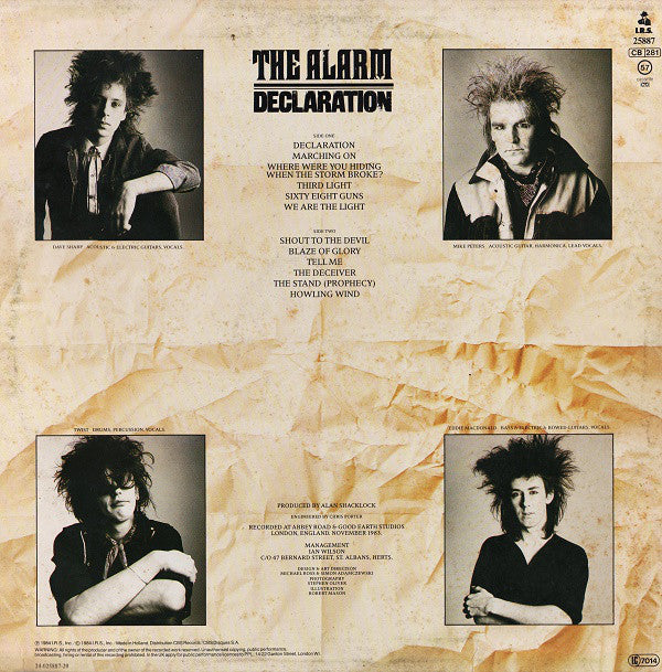 Alarm ‎– Declaration