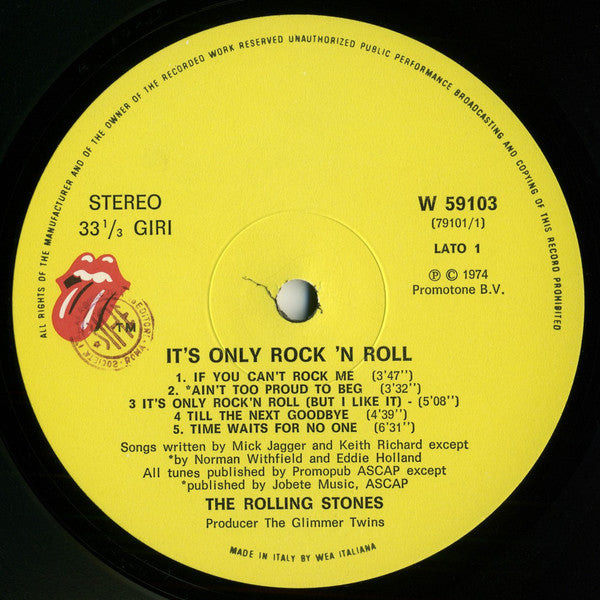 Rolling Stones - It's Only rock n Roll
