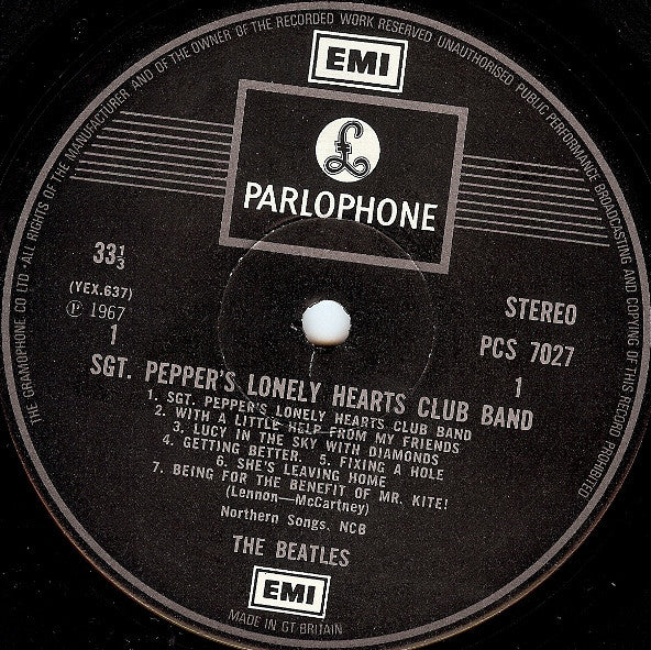 Beatles - Sgt. Pepper's Lonely Hearts Club Band - RecordPusher  