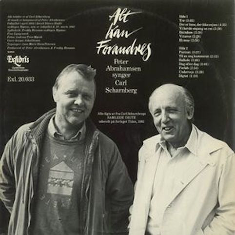 Abrahamsen, Peter ‎– Alt Kan Forandres - RecordPusher  