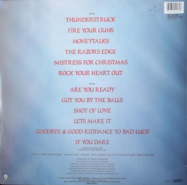 AC/DC - Razors Edge - RecordPusher  