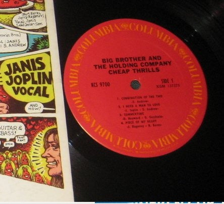 Big Brother & The Holding Company - Cheap Thrills - RecordPusher  