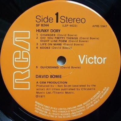 Bowie, David - Hunky Dory