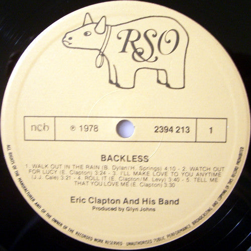 Clapton, Eric - Backless