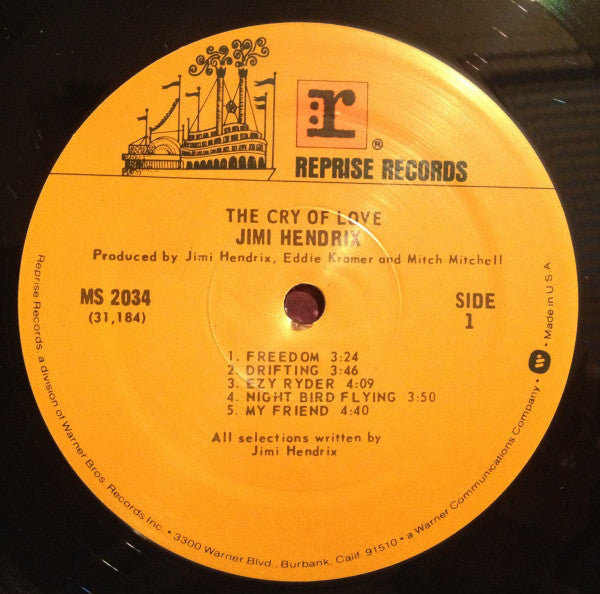 Hendrix, Jimi - Cry Of Love