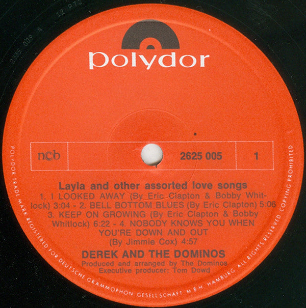 Derek & The Dominos - Layla And Other Assorted Love Songs