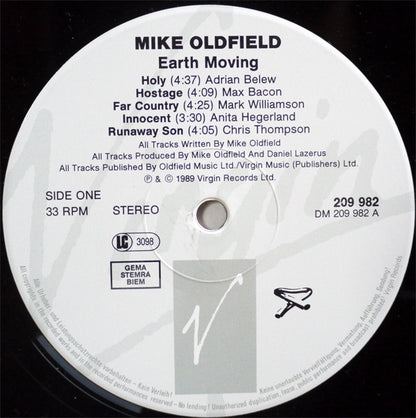 Oldfield, Mike - Earth Moving