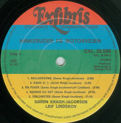 Kragh-Jacobsen, Søren & Leif Lindskov - Hinkeruder På Motorvejen