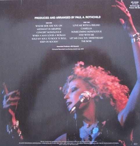 Midler, Bette ‎– The Rose