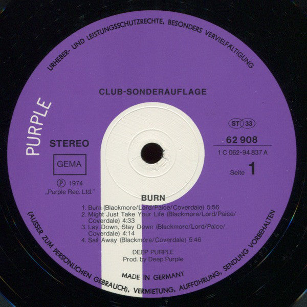 Deep Purple - Burn