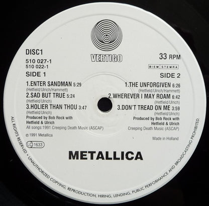 Metallica - Metallica (Black Album)