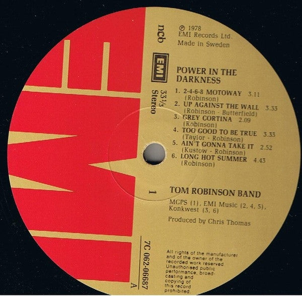 Tom Robinson Band - Power In The Darkness