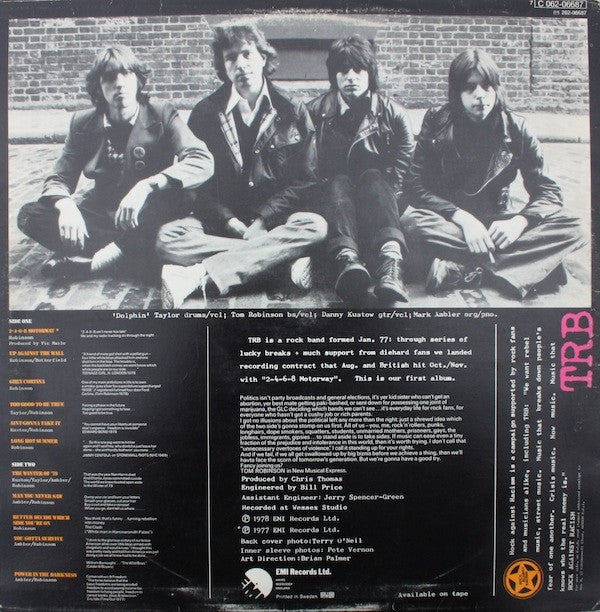 Tom Robinson Band - Power In The Darkness