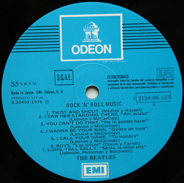Beatles ‎– Rock 'N' Roll Music