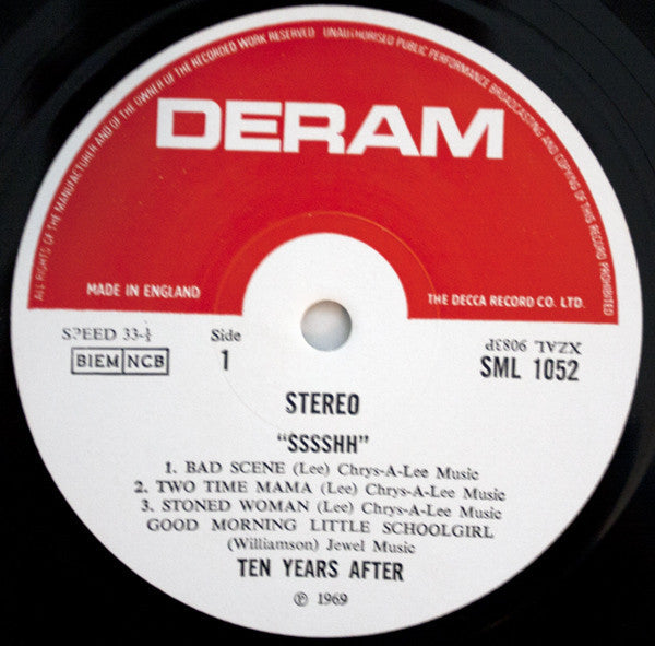 Ten Years After - Ssssh