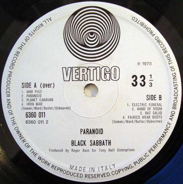 Black Sabbath - Paranoid