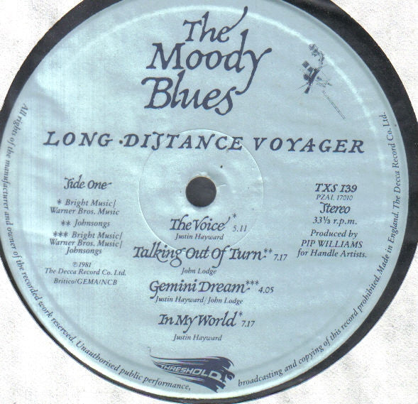 Moody Blues - Long Distance Voyager
