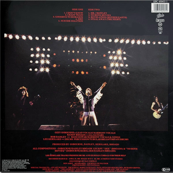 Osbourne, Ozzy - Blizzard Of Ozz