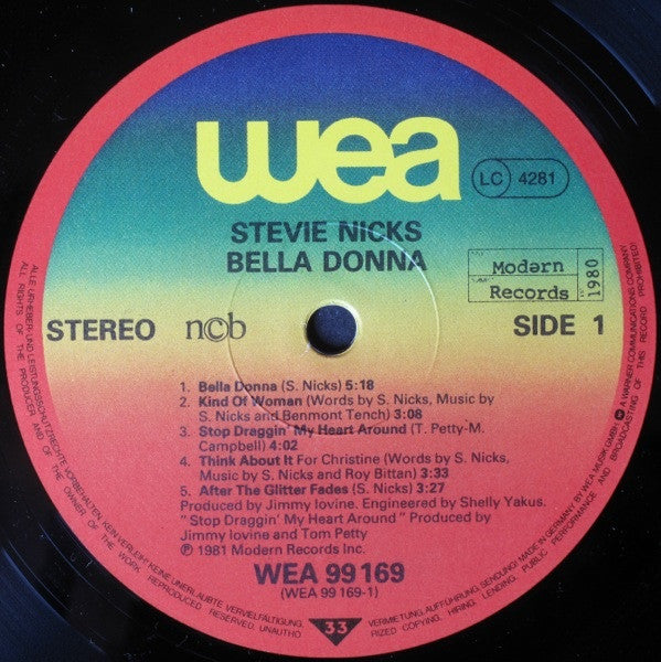 Nicks, Stevie - Bella Donna
