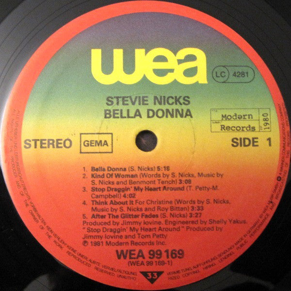 Nicks, Stevie - Bella Donna