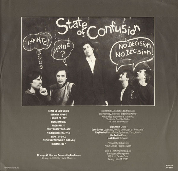 Kinks - State Of Confusion