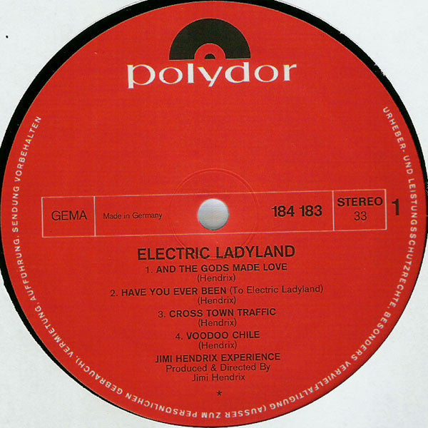 Hendrix, Jimi Experience - Electric Ladyland