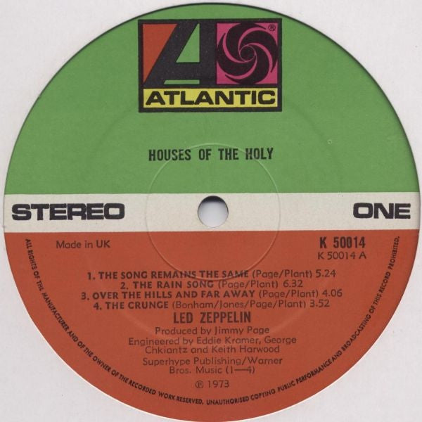 Led Zeppelin - Houses Of The Holy