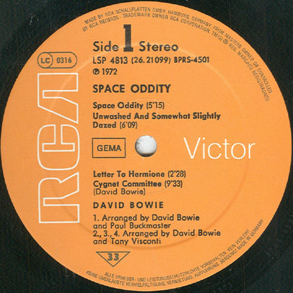 Bowie, David - Space Oddity - RecordPusher  