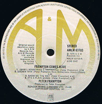Frampton, Peter - Frampton Comes Alive