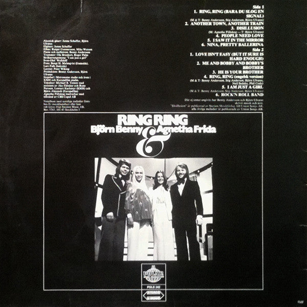 Björn Benny & Agnetha Frida - Ring Ring