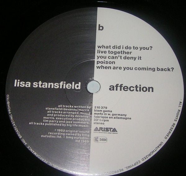 Stansfield, Lisa - Affection