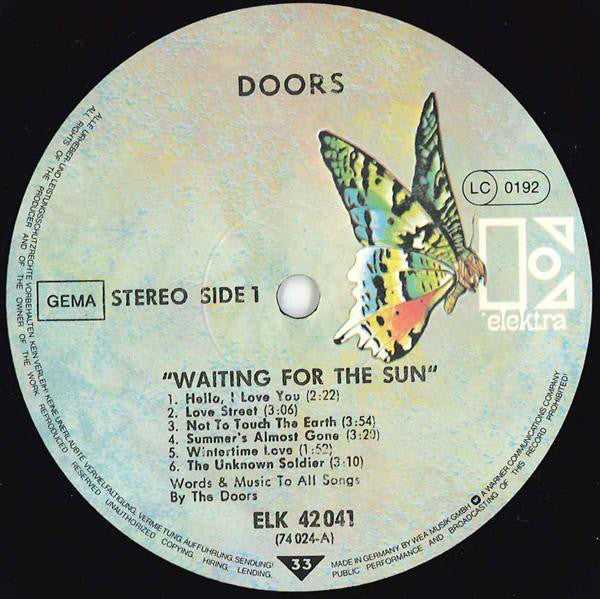 Doors - Waiting For The Sun - RecordPusher  