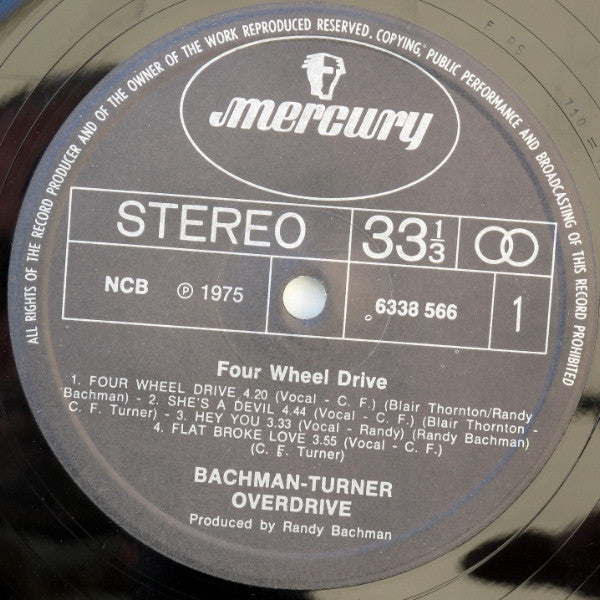 Bachman-Turner Overdrive - Four Wheel Drive