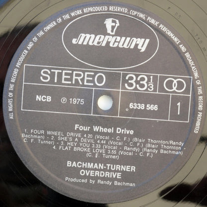 Bachman-Turner Overdrive - Four Wheel Drive