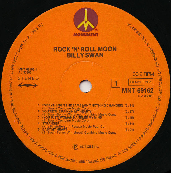 Swan, Billy - Rock 'n' Roll Moon